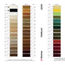 Carta de colores hilo Terblac 50 (30/3) 4000mts