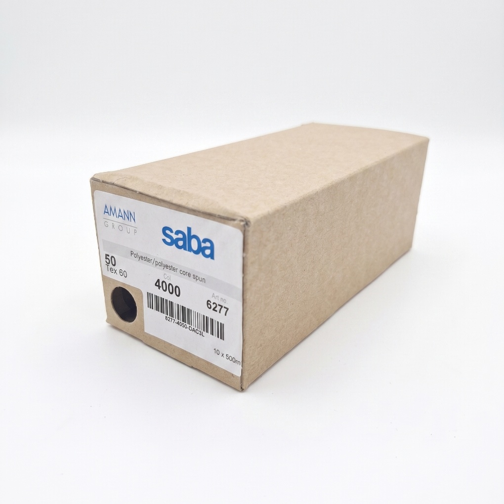 Hilo Saba 50 500m en caja de 10 bobinas