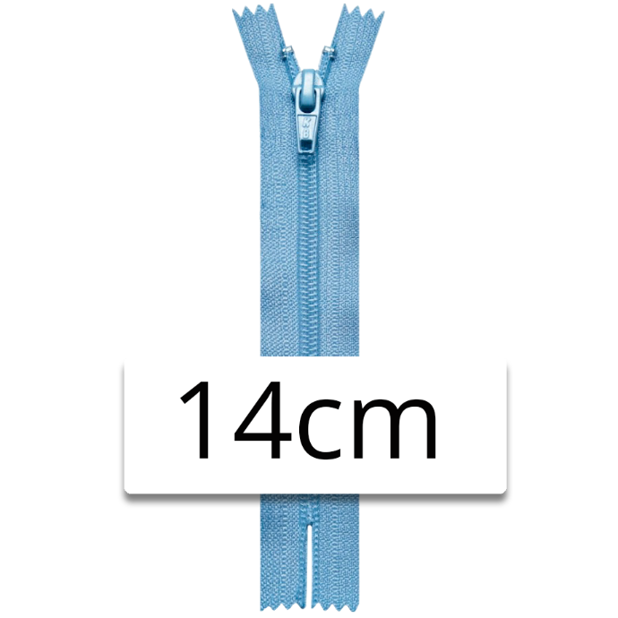Cremallera espiral malla 7 de 14cm