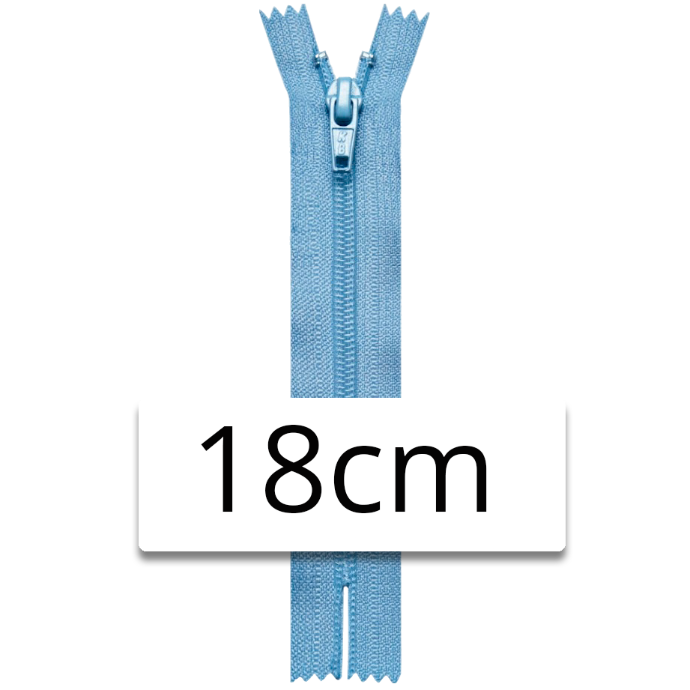 Cremallera espiral malla 7 de 18cm