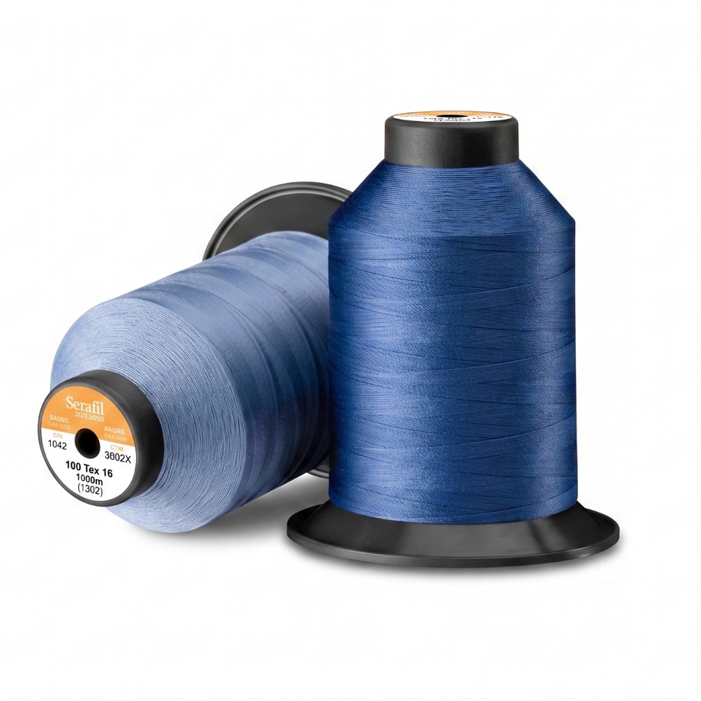 Hilo Serafil Fine Recycled 180 5000m en caja de 5 conos